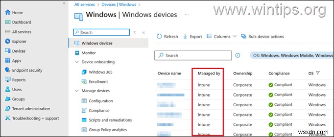 그룹 정책을 통해 Active Directory 장치를 Intune에 자동 등록 - Microsoft 365 
