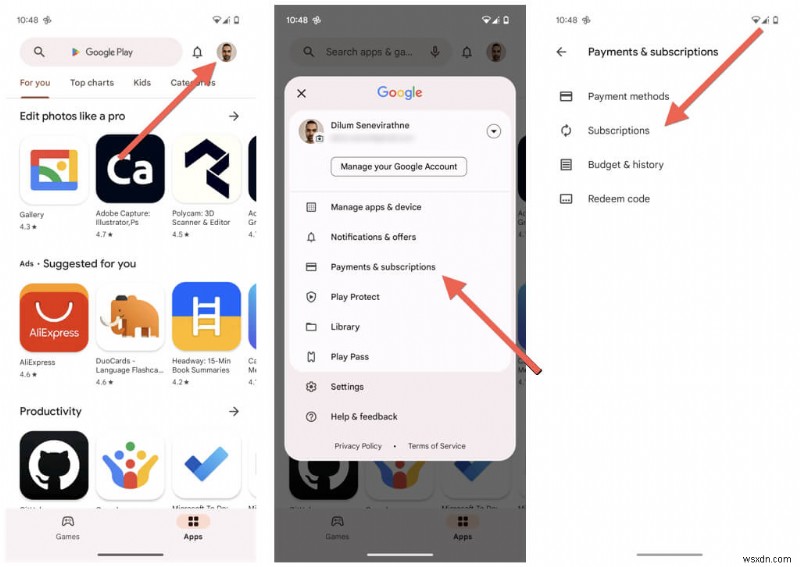 간단한 5단계로 Google Play 구독을 쉽게 일시중지하거나 취소하세요 