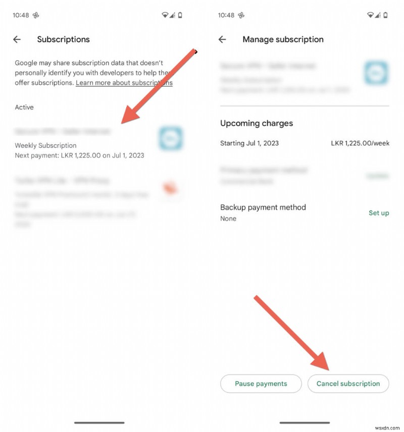 간단한 5단계로 Google Play 구독을 쉽게 일시중지하거나 취소하세요 