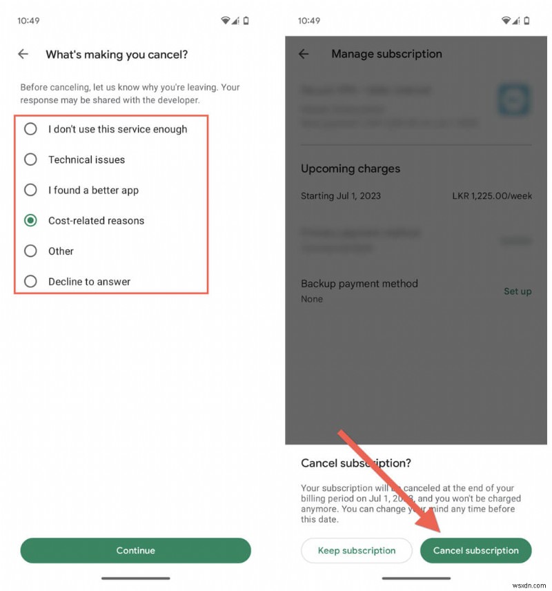 간단한 5단계로 Google Play 구독을 쉽게 일시중지하거나 취소하세요 