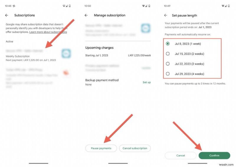 간단한 5단계로 Google Play 구독을 쉽게 일시중지하거나 취소하세요 