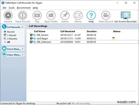 2026년 Windows용 Skype 통화 녹음기 Top 10 