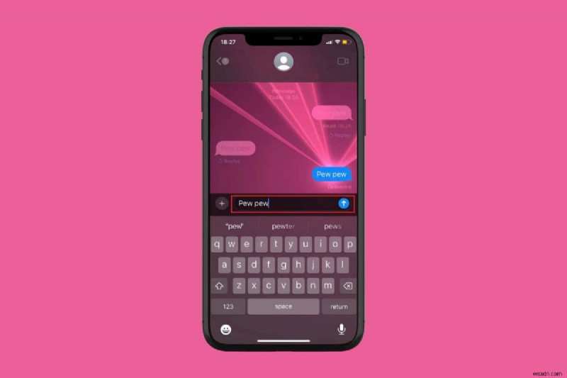 최고의 iMessage 요령:iPhone에서  Pew Pew  및 기타 놀라운 효과 만들기 