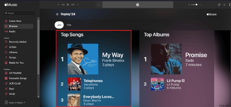 2024년 Apple Music 월간 재생 목록에 액세스하는 방법 
