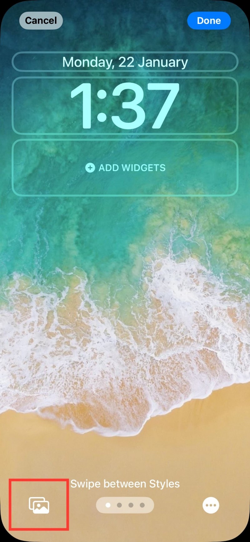 단계별 가이드:iPhone 15 잠금 화면 배경화면 변경하기 