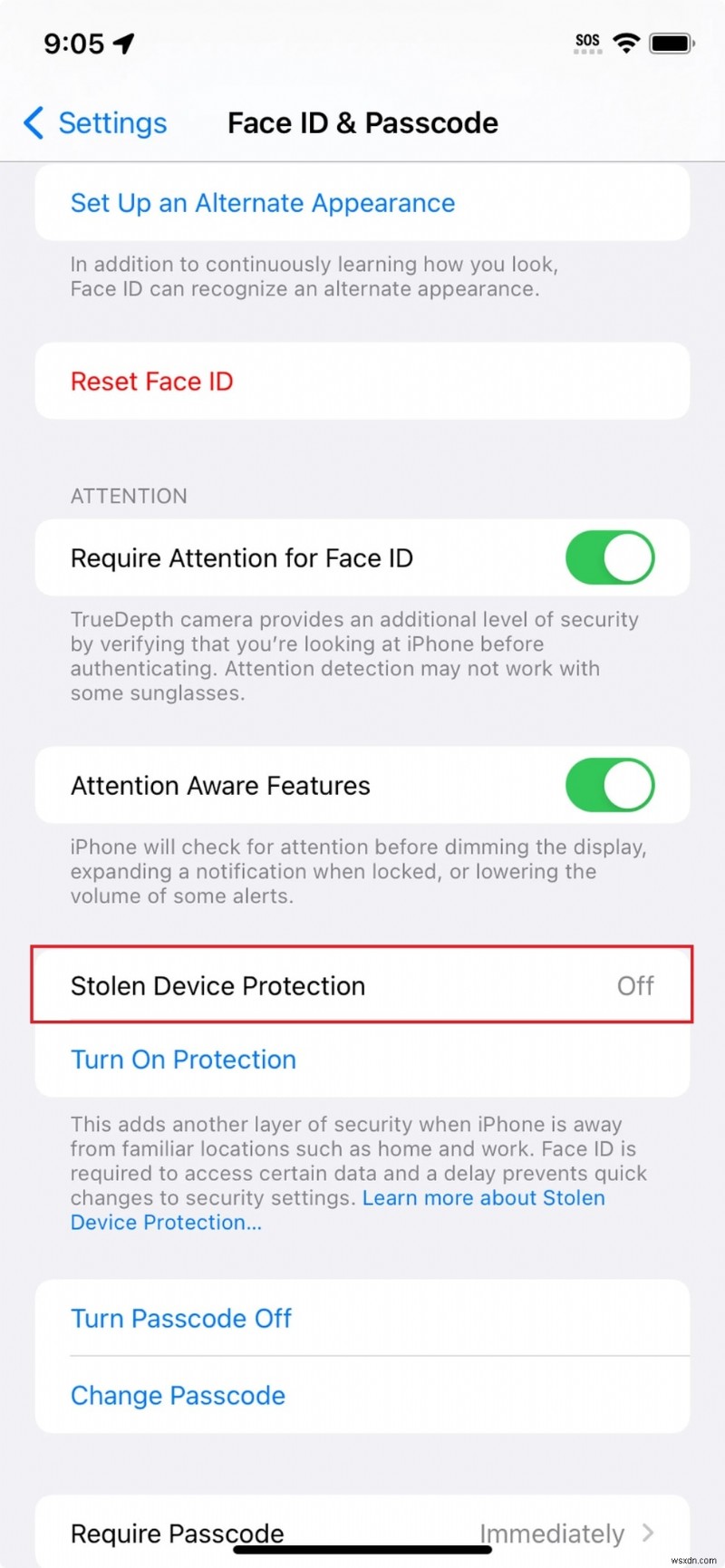iPhone 및 iPad에서 Apple 도난 기기 보호 활성화:단계별 가이드 