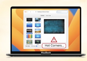 macOS Sonoma, Ventura 및 Monterey에서 Mac 핫 코너 문제 해결 