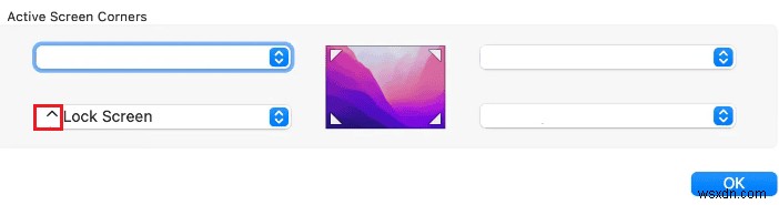 macOS Sonoma, Ventura 및 Monterey에서 Mac 핫 코너 문제 해결 