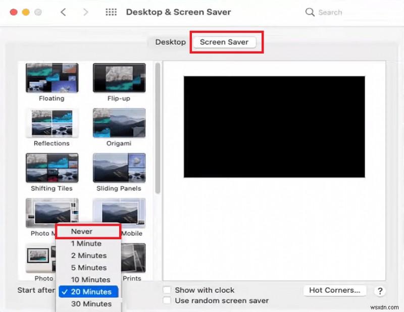 macOS Sonoma, Ventura 및 Monterey에서 Mac 핫 코너 문제 해결 