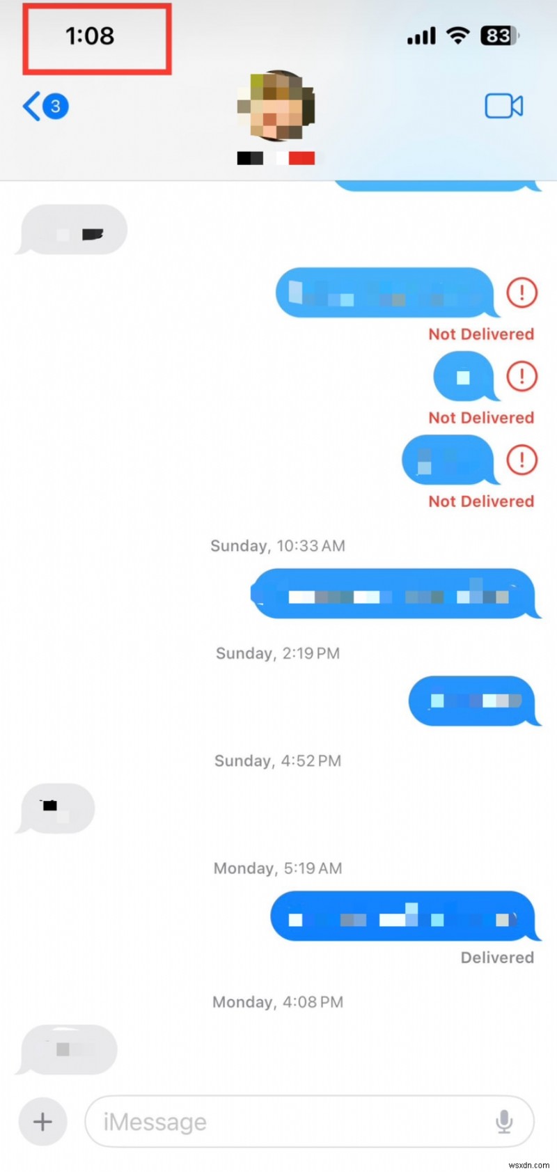 스크롤할 필요 없이 대화에서 첫 번째 iMessage에 즉시 접근하세요 
