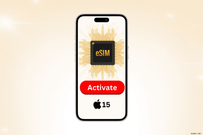 iPhone 15에서 eSIM 활성화:단계별 가이드 