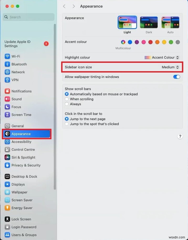 iPhone 및 macOS Sonoma에서 앱별 텍스트 크기 조정:단계별 가이드 