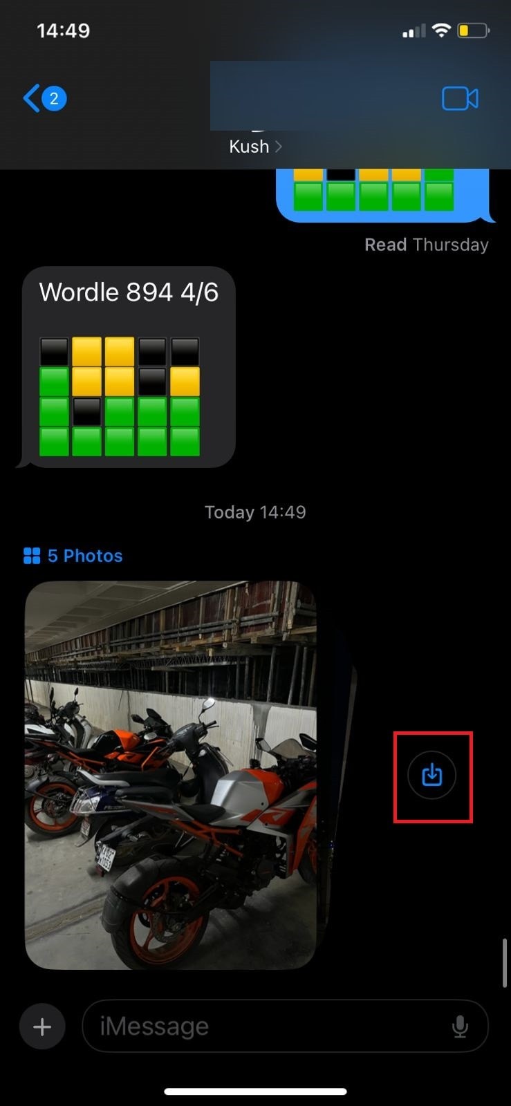 사진을 저장할 때 iMessage가 보낸 사람에게 알립니까? 알아보세요 