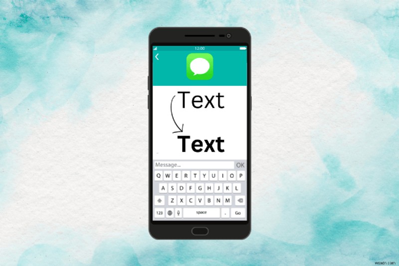 단계별 가이드:iPhone의 iMessage에서 텍스트를 굵게 표시 