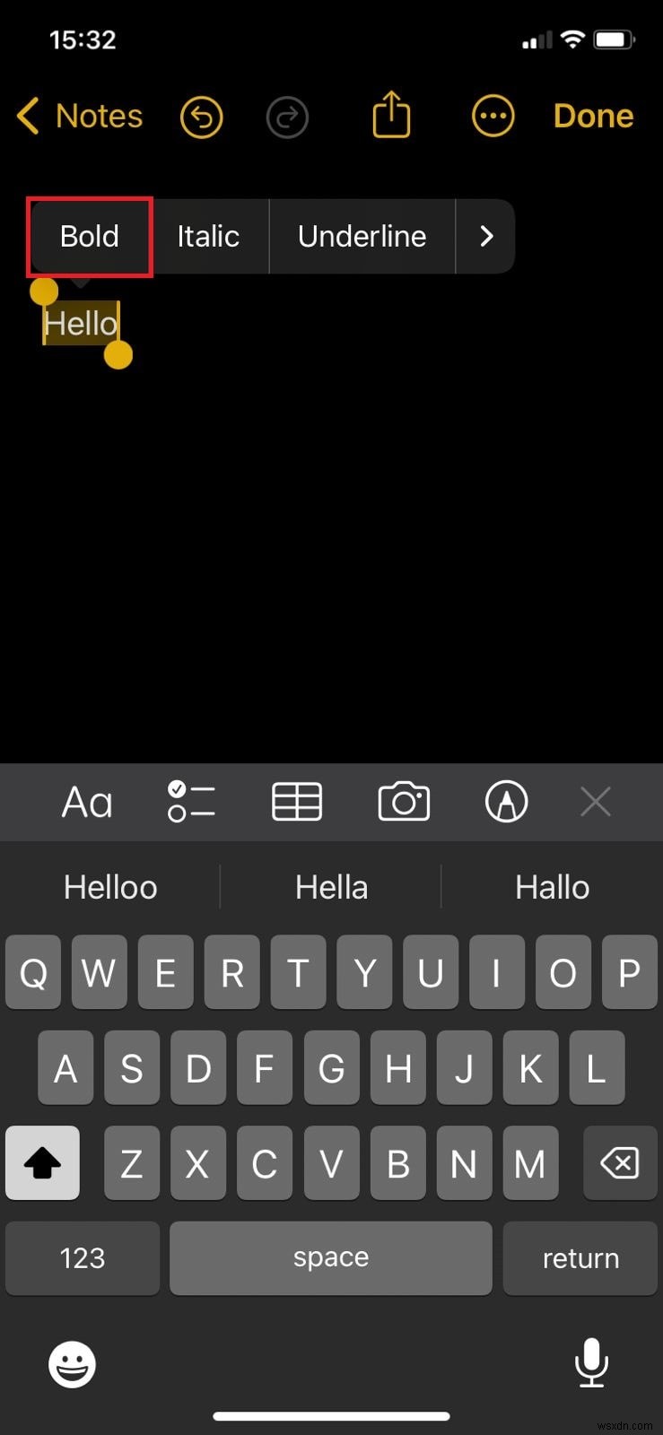 단계별 가이드:iPhone의 iMessage에서 텍스트를 굵게 표시 