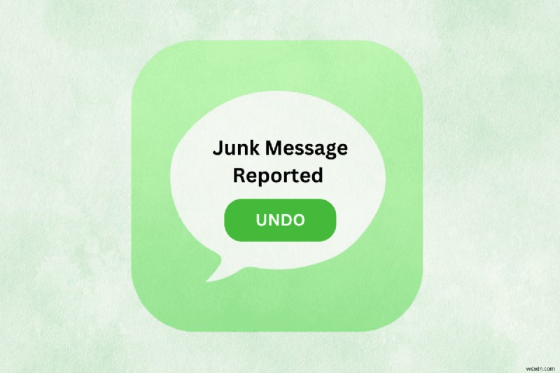 실수로 발생한 정크 iMessage 보고서 실행 취소:단계별 가이드 