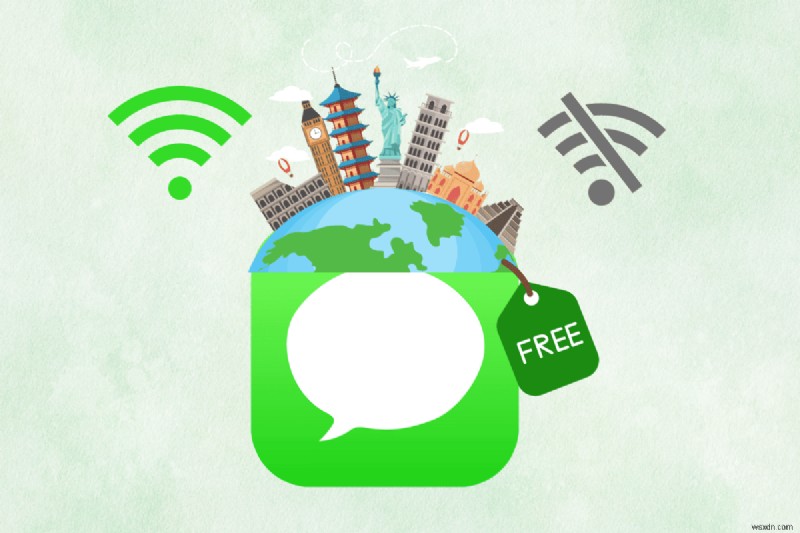 International iMessage는 Wi-Fi 유무에 관계없이 무료인가요? 