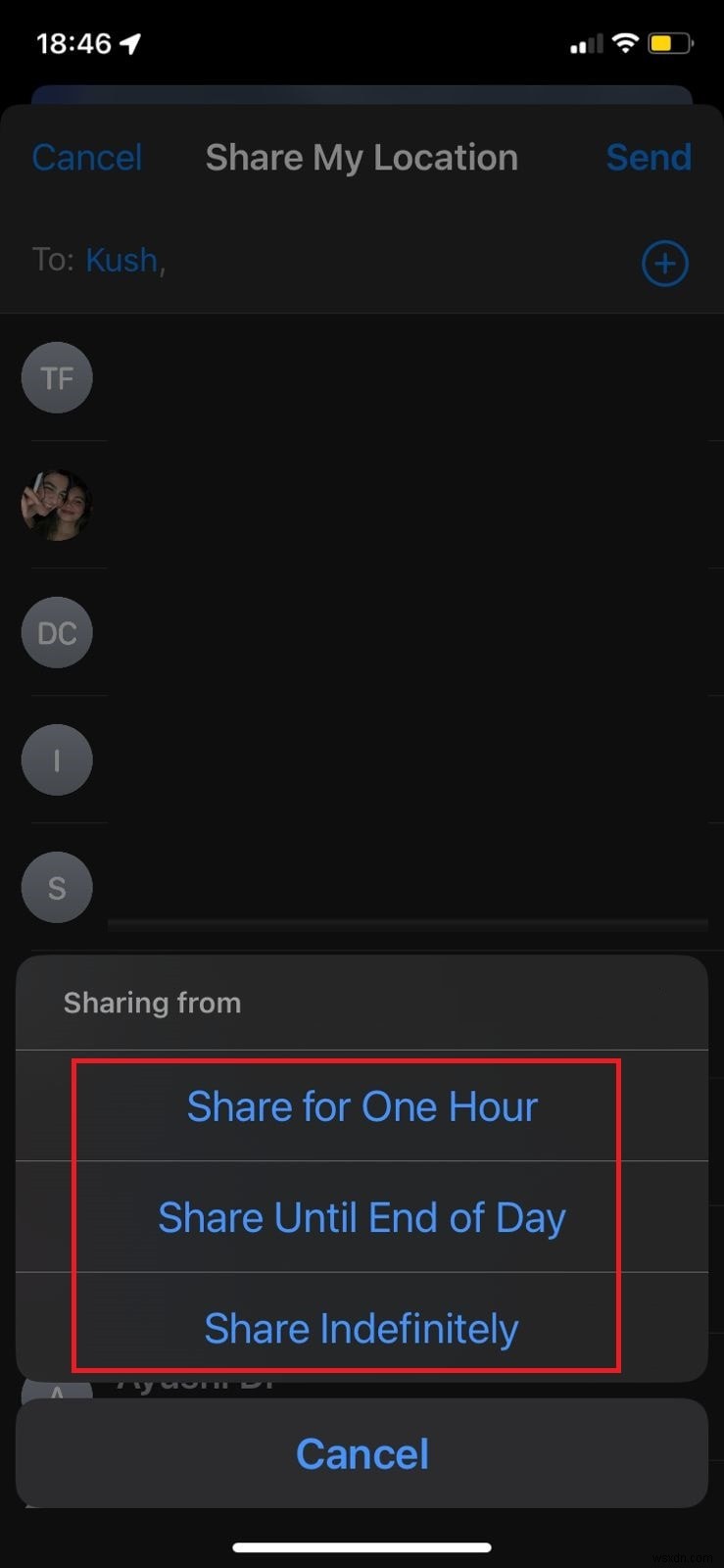 나의 iPhone 찾기의 실시간 위치:전화가 사용 중임을 나타냅니까? 