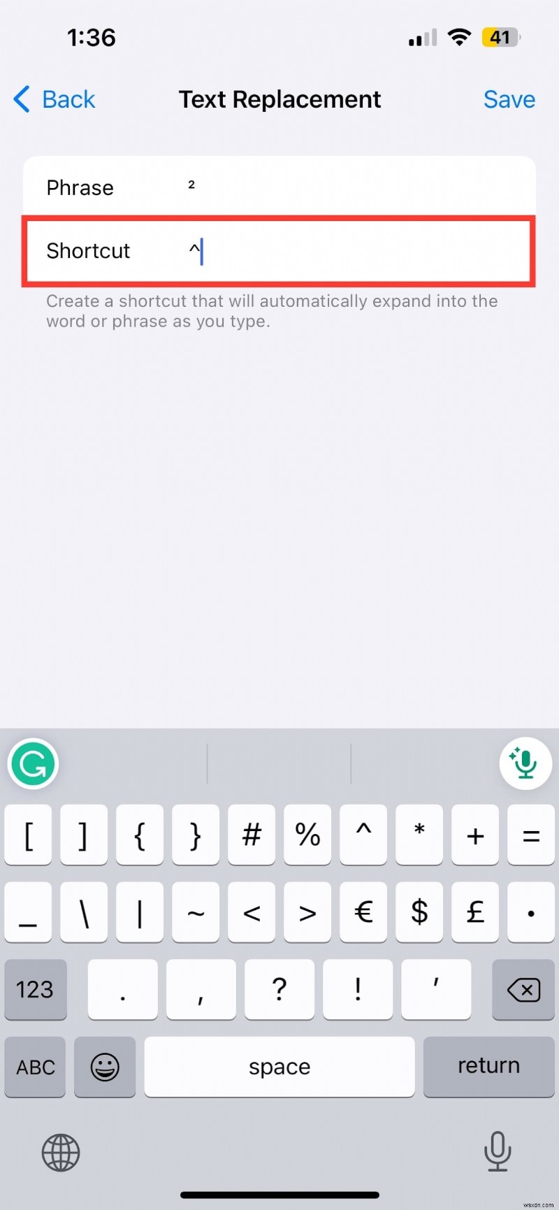 iPhone의 유형 지수:위 첨자와 작은 숫자에 대한 빠른 가이드 