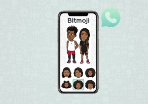 iPhone용 WhatsApp에서 Bitmoji 사용:단계별 가이드 