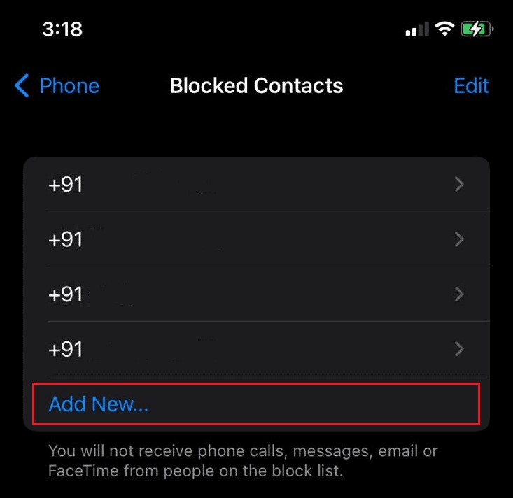 iPhone에서  iMessage에 등록되지 않은 전화번호  오류 수정 
