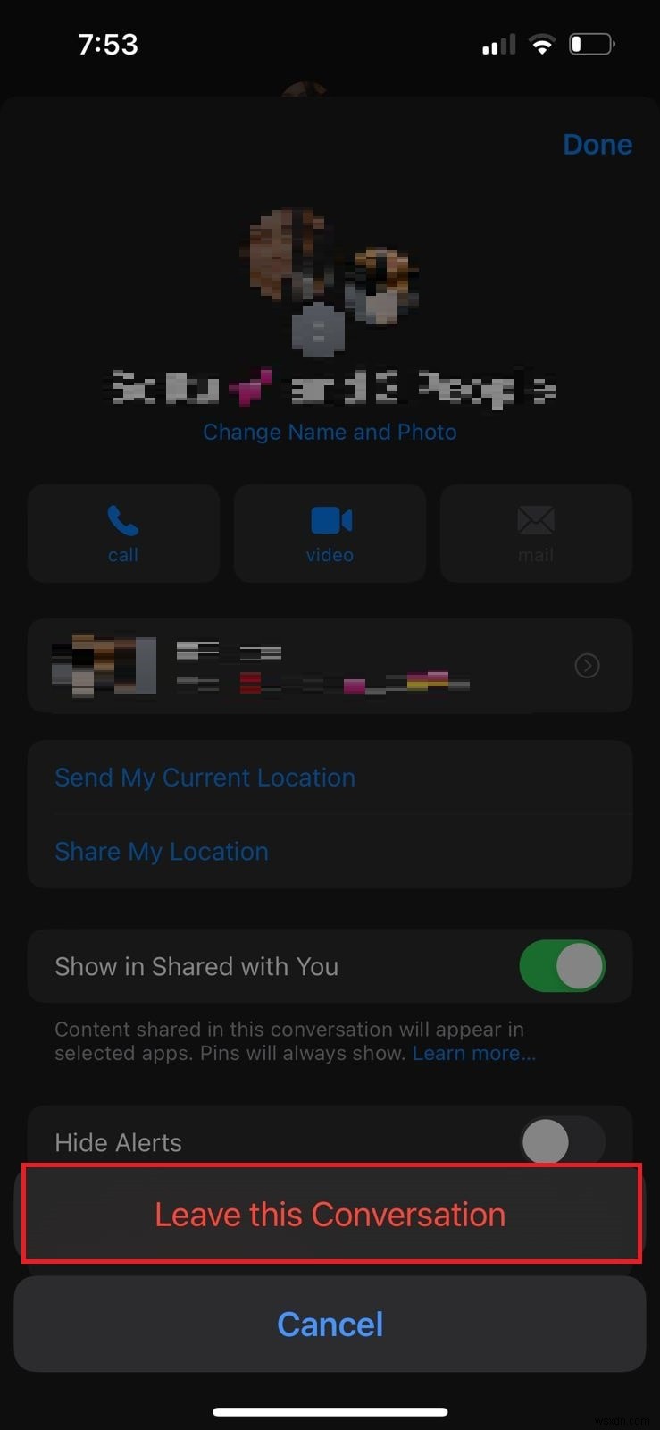 단계별 가이드:Android 사용자와의 iPhone 그룹 채팅 종료 