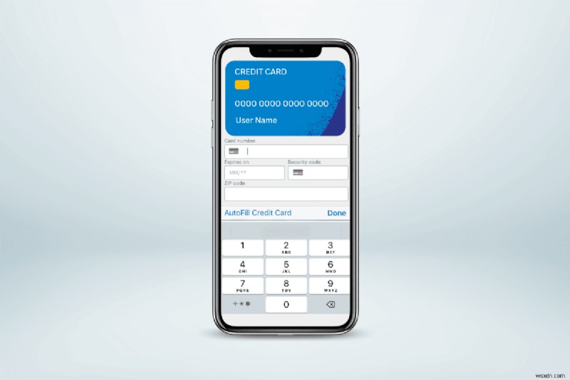 iPhone에 신용 카드를 안전하게 보관하기:단계별 가이드 