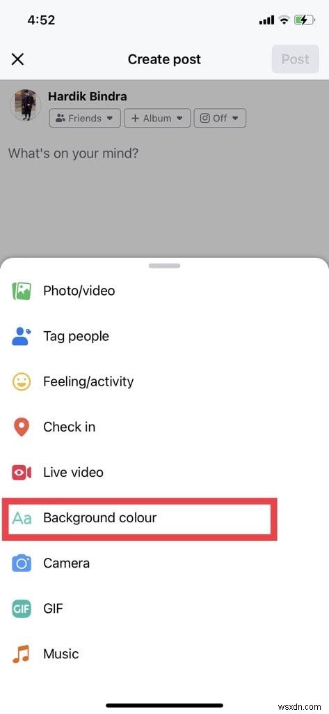 iPhone에서 Facebook 배경색을 사용자 정의하는 방법 – 쉬운 튜토리얼 