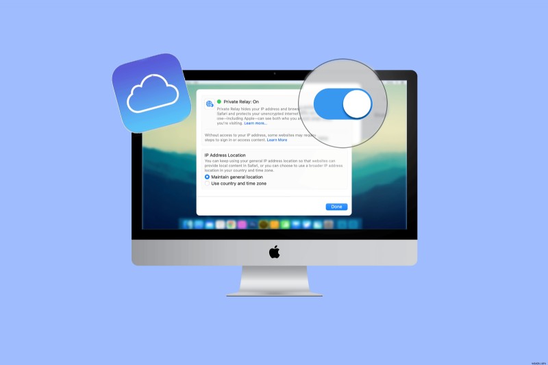 iCloud 개인 릴레이 활성화:iCloud+로 온라인 개인 정보 보호 