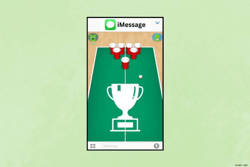 iMessage의 Master Cup Pong:입증된 승리 전략 