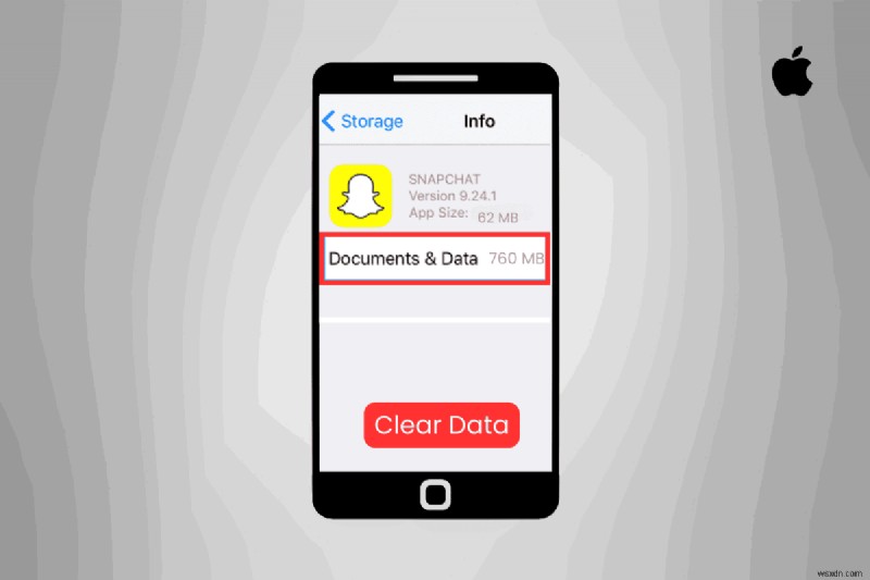 iPhone에서 Snapchat 데이터 지우기:저장 공간 및 앱 성능 향상 