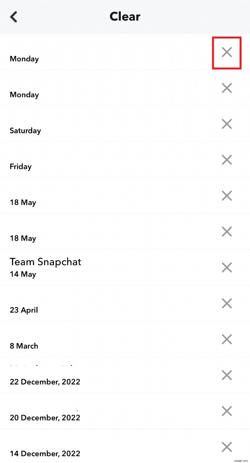 iPhone에서 Snapchat 데이터 지우기:저장 공간 및 앱 성능 향상 