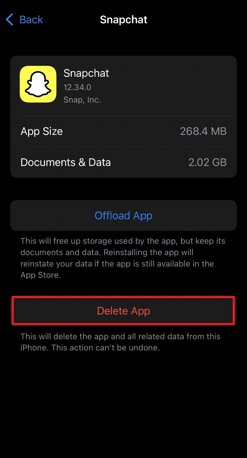 iPhone에서 Snapchat 데이터 지우기:저장 공간 및 앱 성능 향상 