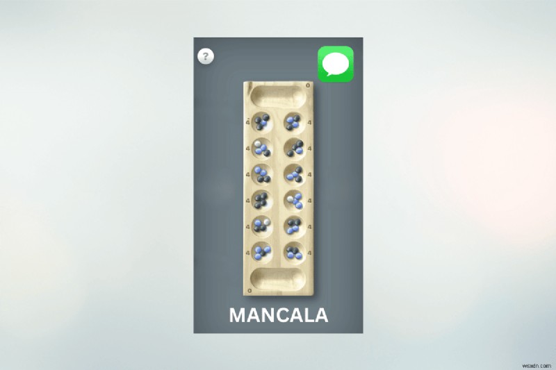 iMessage에서 Mancala 재생:단계별 가이드 