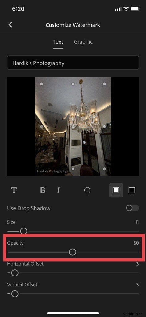 몇 분 안에 iPhone에 전문적이고 투명한 워터마크를 만드세요 