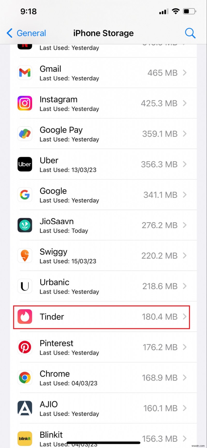iPhone의 Zero KB 저장 오류 해결 