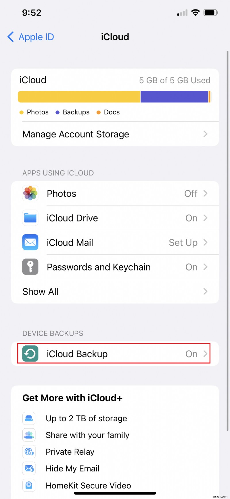 iPhone의 Zero KB 저장 오류 해결 
