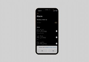 몇 번의 탭만으로 iPhone에서 모든 알람을 빠르게 제거 