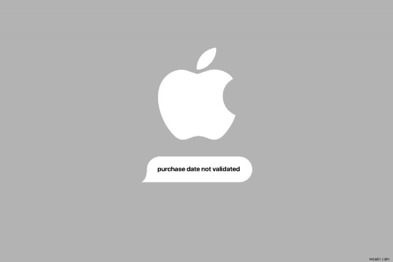 Apple이 구매 날짜를  확인되지 않음 으로 표시하는 이유 이해 