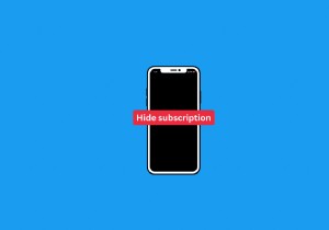 iPhone 구독을 빠르게 숨기기:간단한 가이드 