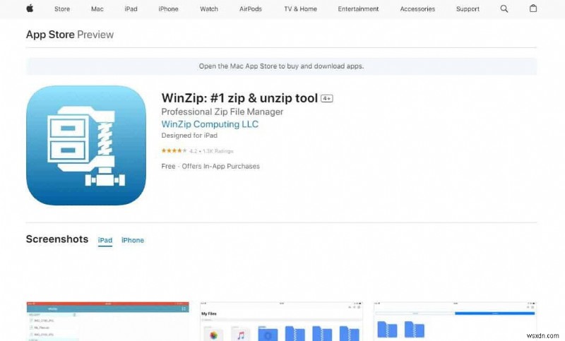 신뢰할 수 있는 타사 앱을 사용하여 iPhone에서 ZIP 파일을 쉽게 열 수 있습니다 