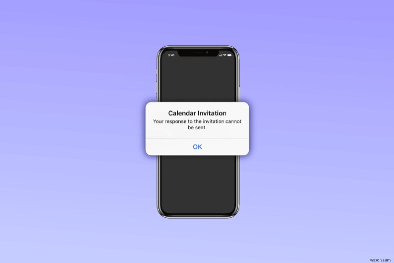 iPhone 캘린더 초대 전송 오류를 해결하는 방법 