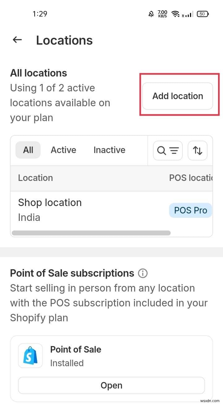 Shopify 스토어에 실제 매장 위치 추가 – 단계별 가이드 