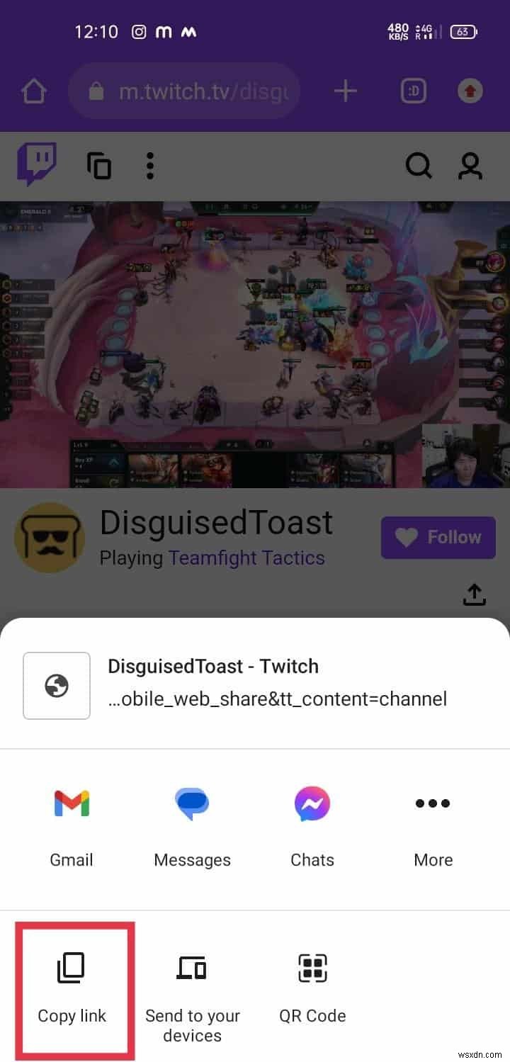 Windows 및 Android에서 Twitch 링크 복사 및 공유 – 단계별 가이드 