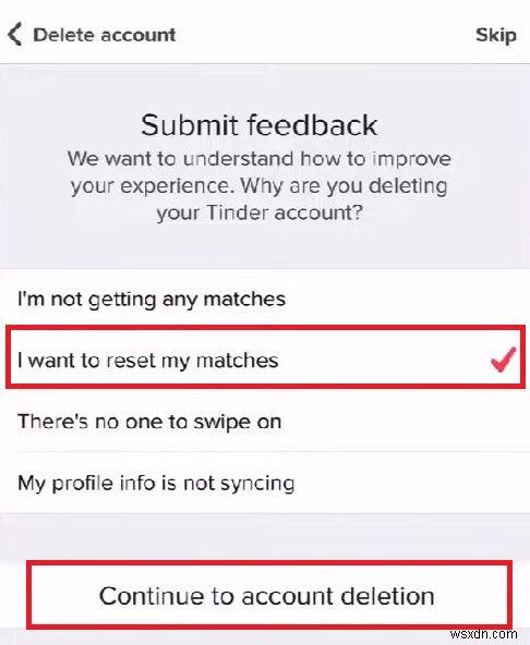 Tinder 매치 재설정:데이트 경험을 재부팅하기 위한 단계별 가이드 
