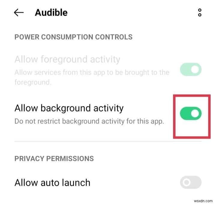 Android 화면이 잠길 때 Audible의 일시 중지를 중지하는 방법 