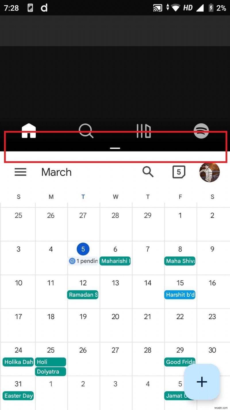 Android 휴대폰에서 분할 화면 모드를 쉽게 비활성화 