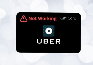 Uber 기프트 카드 문제 해결:단계별 해결 가이드 