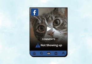 Facebook 릴에서 누락된 댓글을 복원하는 방법:5가지 간단한 수정 