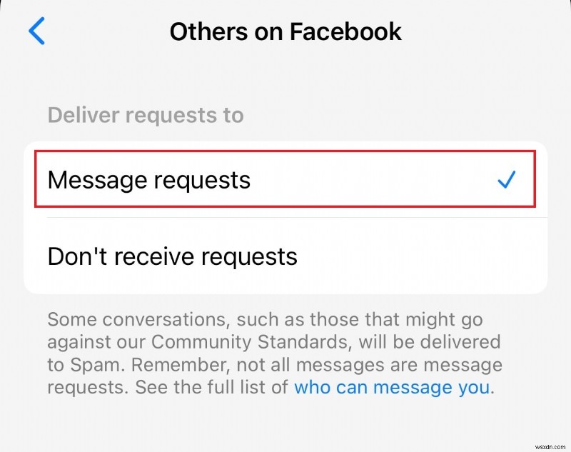 iPhone의 Facebook 메신저에서 누락된 마켓플레이스 메시지를 해결하는 방법 